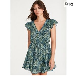 Steve madden Ayra Floral Mini Dress Size Large